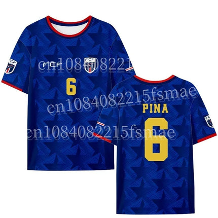 Cape Verde Fans Jersey Vozinha 1 Shirt Kids Men 3D Printed Soccer T-Shirt Cape Verdean FCF Fans Tee Summer Casual Sportswear Top
