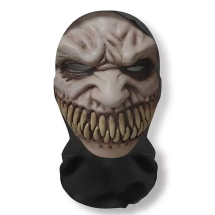 Halloween carnival funny headgear cosplay costume, comical wig mask prank props, party decoration creative headpiece