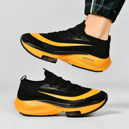 Marathon Air Cushion Men Sports Running Shoes Breathable Lightweight Male Comfortable Athletic Training Sneakers Tennis Shoes