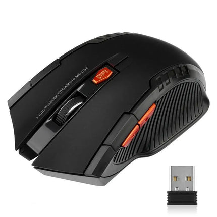 2.4G Wireless Mouse 1600DPI Optical Mouse Gamer for Computer 6 Buttons Wireless Mice with USB Receiver for PC - product image