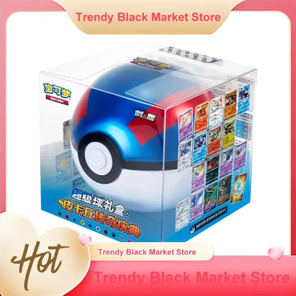 Pokemon Pok é mon Card PTCG Simplified Pok é Ball Super Ball Blind Box Pikachu Legendary Celebration Card Primordial Martial Art