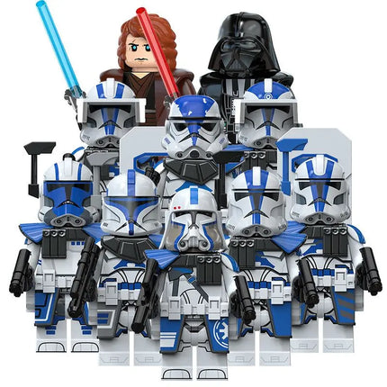 HOT T0YS Anime Figure Building Blocks Clone Trooper Shock Trooper Figure building blocks Palpatine Anakin Skywalker Toys