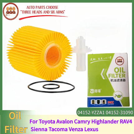 118 Oil Filter Kits for Toyota Avalon Camry Highlander RAV4 Sienna Tacoma Venza Lexus 04152-YZZA1 04152-31090