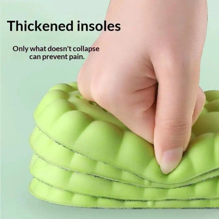 4D Super Soft Sports Insoles Shock Absorption Arch Support Orthopedic Shoe Pads For Running Basketball - product image from B