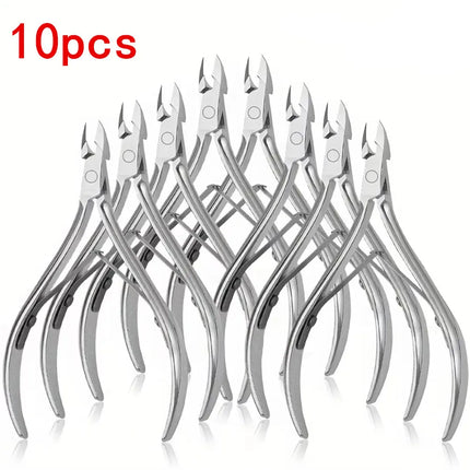 10/5/2/1pcs Stainless Steel Nail Clipper Scissors,Nail Care Kit, Dead Skin Remover Kit,Nail Exfoliator,Professional Dead Skin