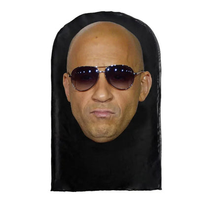 3D Printed Elastic Mesh Full Face Visual Mask Hood Simulation Kanye Kobe Headwear Mascaras Halloween Party Supply Cosplay Props