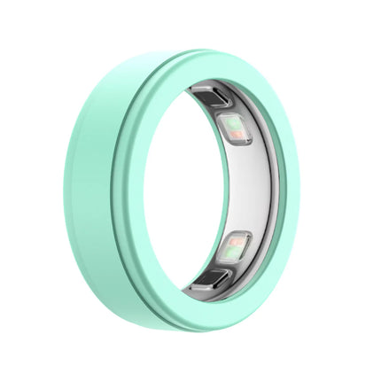 Silicone Ring Cover for Oura Ring 5, Anti-Scratch Elastic Protector, Supports Charging with Cover On, Size for S/M
