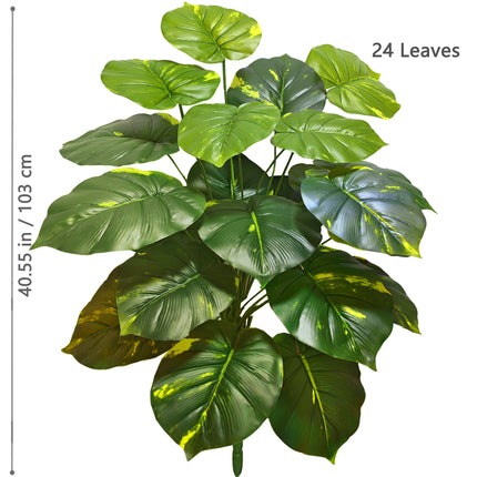 Artificial Monstera and Pothos Leaf Plant - image 25