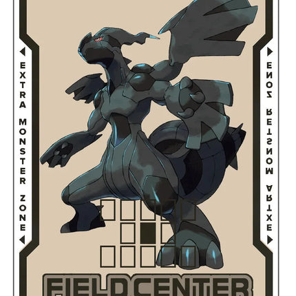 Pokemon Anime Game Card Field Center Cards Tcg Ip Masquerena Cynthia Lillie Reshiram Zekrom Kyurem Acrylic Card Partition Gift