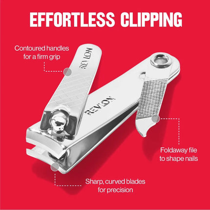 Professional Nail Clipper with Curved Blade for Precise Trimming and Grooming Easy to Use Nail Care Tool for Men and Women Stainless Steel Fingernail and Toenail Clippers for Home Travel Salon Pedicure Manicure Kit