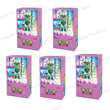 In Stock 100% Original Pokemon Gem Pack vol.5 Scarlet and Violet Trading PTCG Card Bag Box Hi Deck Ibrahimovic Collection Toy