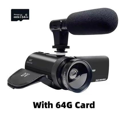 DV Video Recorder Camcorder High-Quality Audio Recording With Microphone Digital zoom Video Camera Machine For Recording Vlogs