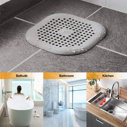 Plug Stopper Kitchen Sewer Silicone Bathroom Floor Bathtub WaterFilter Home Accessories Shower Drain Hair Catcher - product i