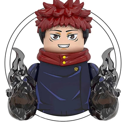 WM6139 WM6140 WM6149 WM6202 WM6201 Jujutsu Kaisen Building Blocks Mini Action Figure Itadori Yuji Gojo Satoru Ryomen Gifts Toys