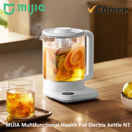 NEW MIJIA Multifunctional Health Pot Electric kettle N1 Household Appliances 800W 304 Stainless Steel Heat Preservation -CN
