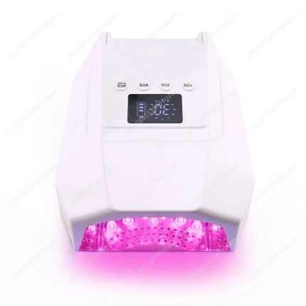 For Salons Home Use 98W Rechargeable LED UV Cordless Battery Professional Light With 4 Timers Fast Curing Nail Lamp