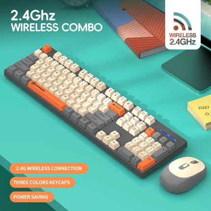 Shipadoo Gaming Wireless Keyboard And Mouse Combo Set,computer Wireless Laptop Desktop Office Pc Accessories Free - product i