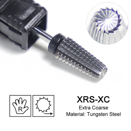 Tapered Barrel Nail Drill Bits Carbide Nails Grinding Head Milling Cutter 4XC Hard Soft Gel Removal Polishing DIY Tools