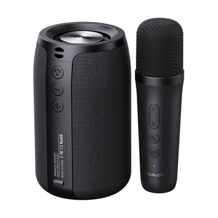 ZEALOT-S32 Karaoke Machine Portable Bluetooth Speaker with 1-2 Wireless Microphones Bluetooth 5.3 Home Family Singing Gifts