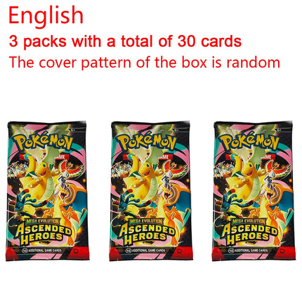 Pokemon Ascended Heroes Card Destined Rivals Prismatic Evolutions Scarlet Violet 151 English ME01 Booster Cards Toys Gifts