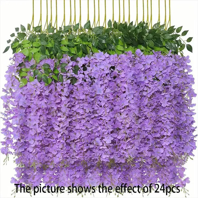 Hanging Flower Vines - artificial flowers for wall (photo 18 of 19)