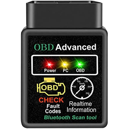 OBD2 Scanner Adapter BT, Wireless Diagnostic Code Reader OBD II Scan Tool Reset & Clear Check Car Engine Light