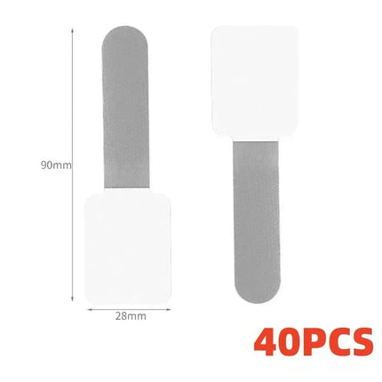 New Reusable Cable Ties Ties Self-Adhesive Power Cord Cable Holder Adjustable Cord Storage Desktop Organiser Manager