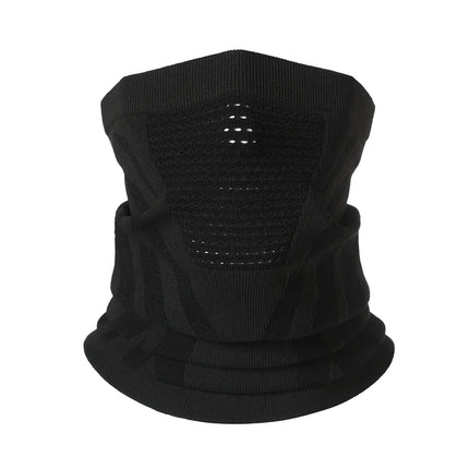 New Face Bandana Mask Cover Neck Warmer Bicycle Cycling Scarf Hiking Breathable Mask Winter Outdoor Windproof Thickened Mask Bib