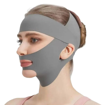 Face Sculpting Sleep Mask Breathable Elastic Lifting Tightening Mask Skin Care Slimming Strap Chin Up Mask Woman