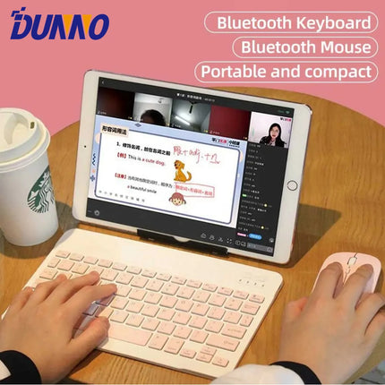 Tablet Wireless 10inch Keyboard For Ios Android Windows For Ipad Huawei Samsung Teclado Bluetooth-compatible - product image