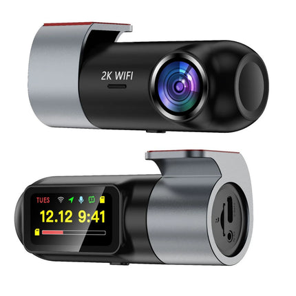 HD 2K WIFI/GPS Dash Cam 24H Parking Mode 2560 X 1440 Car DVR Support 256GB Max G-Sensor Loops Recording Dashcam for Vehiles