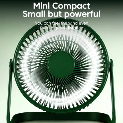 Desk Fan Portable Mini USB Rechargeable Fan Ultra Quiet Suitable For Home Desk Office Student Dormitory Computer Summer
