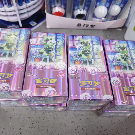 In Stock 100% Original Pokemon Gem Pack Vol.5 Card PTCG Floragato Album Scarlet and Violet Trading PTCG Card Bag Box Chinese Toy