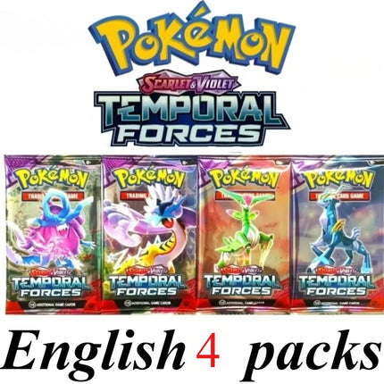 Pokemon Cards Mega Evolution Ascended Heroes English Version Cards Per Pack Rare Trading Cards for Collection Gift 4 Packs