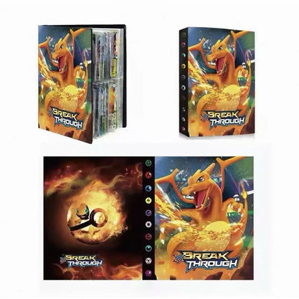 Pokemon Cards Album Book 240Pcs Card Album Creativity New Model Binder HolderCollect Card Book Collection