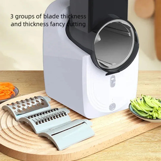 Multi-function Vegetable Cutter Household Kitchen Electric Vegetable Cutter Vegetable Slicer Shredder - product image 2
