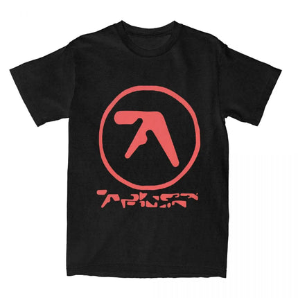 Men Women's Aphex Twin Music T Shirt Cotton Clothing Vintage Short Sleeve Round Collar Tee Shirt Party T-Shirt