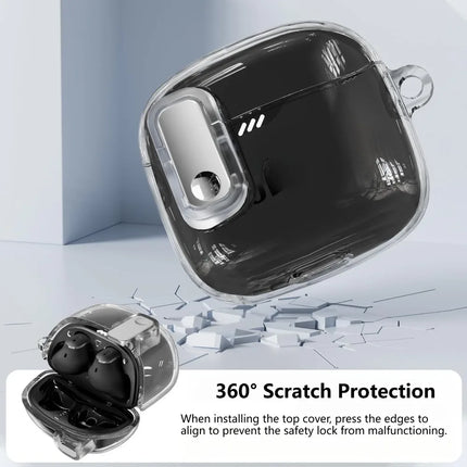New Electroplated Lock Buckle Bluetooth Headset Case: Compatible With For JBL Mini Bean / TUNE FLEX Anti-drop Protective Cover