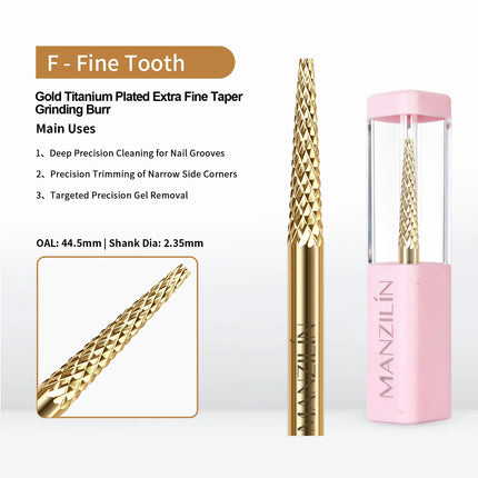 Tungsten Carbid Nail Art Drill Bits Accessories Milling Cutters Gel Polish Remover Nail Electric Professional Manicure Tools Tip