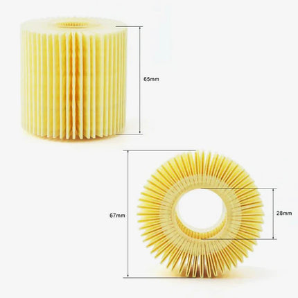3PCS Engine Oil Filter 04152-YZZA1 04152-0V010 for Toyota Scion For Lexus Camry Sena Highlander Crown RAV4 Car