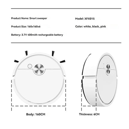 Smart Vacuum Cleaning Robot Mini Mopping Suction And Sweeping Integrated Fully Automatic Cleaning Sweeping Robot