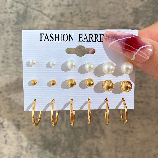 YOBEST Big Gold and Silver Color Heart Earrings for Women, Butterfly Dangle Earring Set, Female Jewelry - product image 12