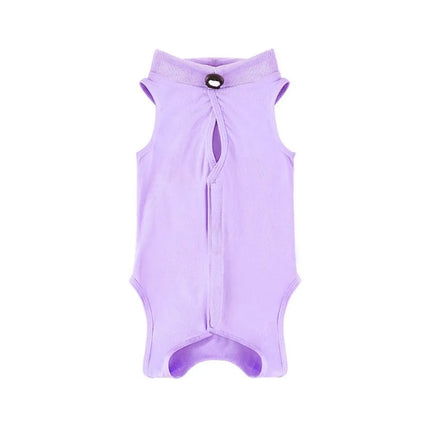 Cat Weaning Suit Anti-licking Recovery Clothes After Surgery Soft Puppy Kitten Jumpsuit Cat Sterilization Suit Pet Vest Clothing