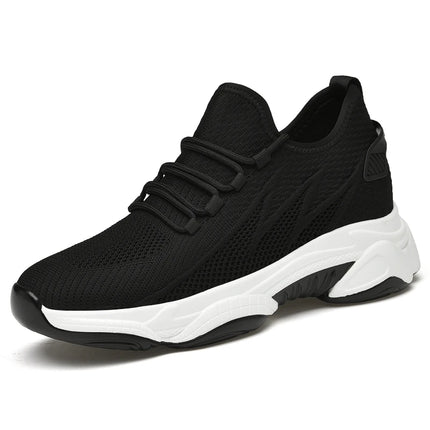 Italian Brand Men's  Genuine Leather Shoes Comfortable Soft Sole Insole 6 Centimeters Men's Casual Oxford Shoes Outdoor Sneakers