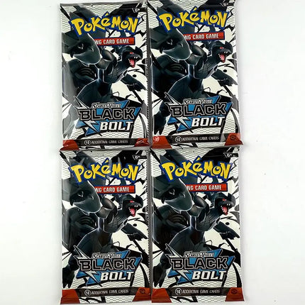 10/20 Pcs Pokemon Card Prismatic Black Bolt White Flare Booster English Battle Pokemon Card Game Carte Trading Collection Cards
