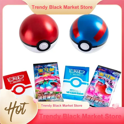 Pokemon Pok é mon Card PTCG Simplified Pok é Ball Super Ball Blind Box Pikachu Legendary Celebration Card Primordial Martial Art
