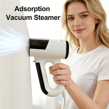 1000W Powerful Adsorption Vacuum steamer 2 in 1 Steam Ironing Dry Ironing Handheld Garment Steamer Smooth Out Stubborn Wrinkles
