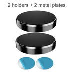 2PCS Black-Fixed