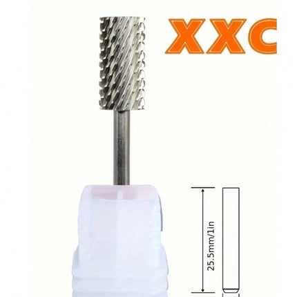 1pc Tungsten Steel 5.35mm Barrel Shaped Nail Drill Bit for Nail Art Accessories