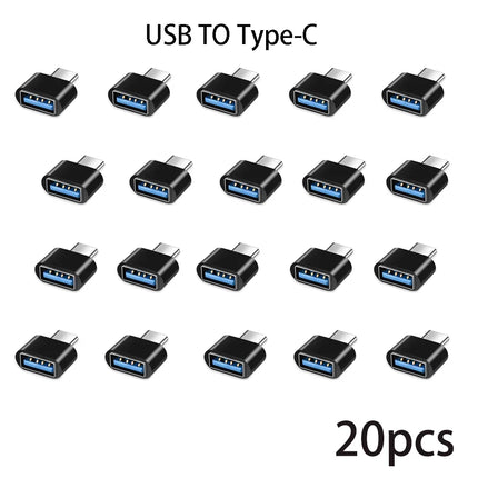 Tablet OTG Universal Micro USB/Type-C to USB 2.0 Adapter Connector for Phone Tablet PC USB C On-The-Go Converter Adapter